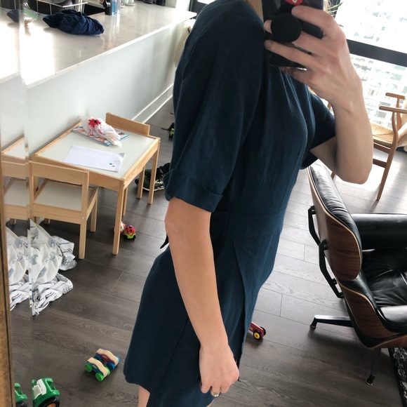 ASTR linen dress backless size XS - Picture 2 of 8